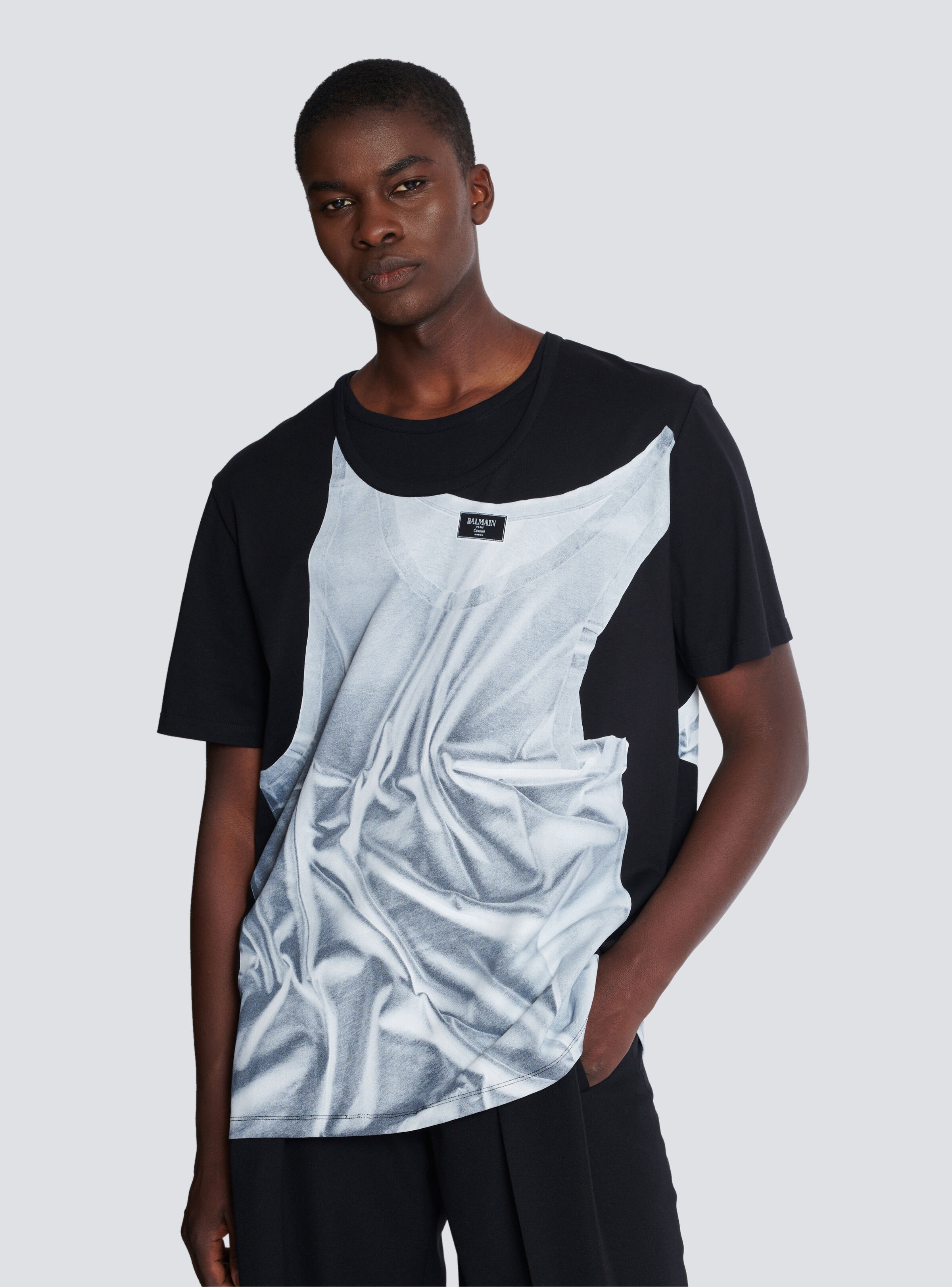 T-shirt with tank top print - 6