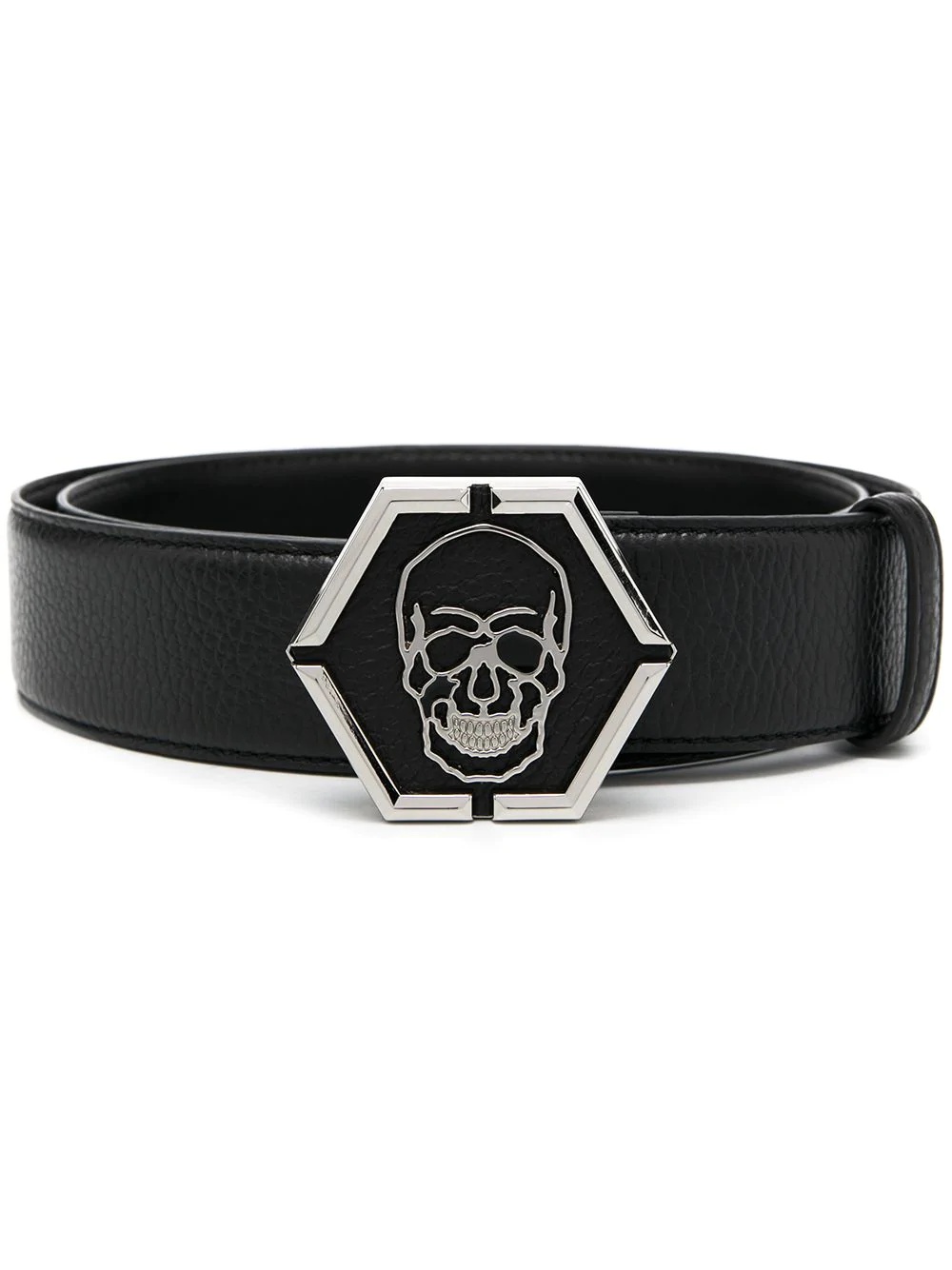 skull buckle belt - 1