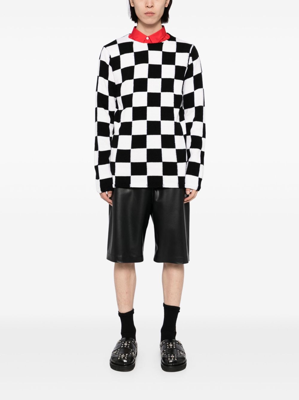 checked jumper - 2