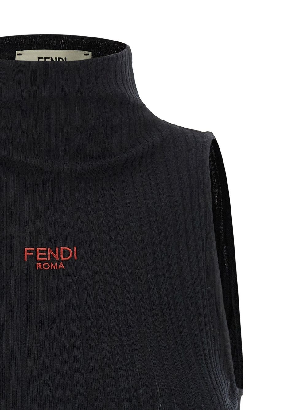 Wool turtle-neck top - 4