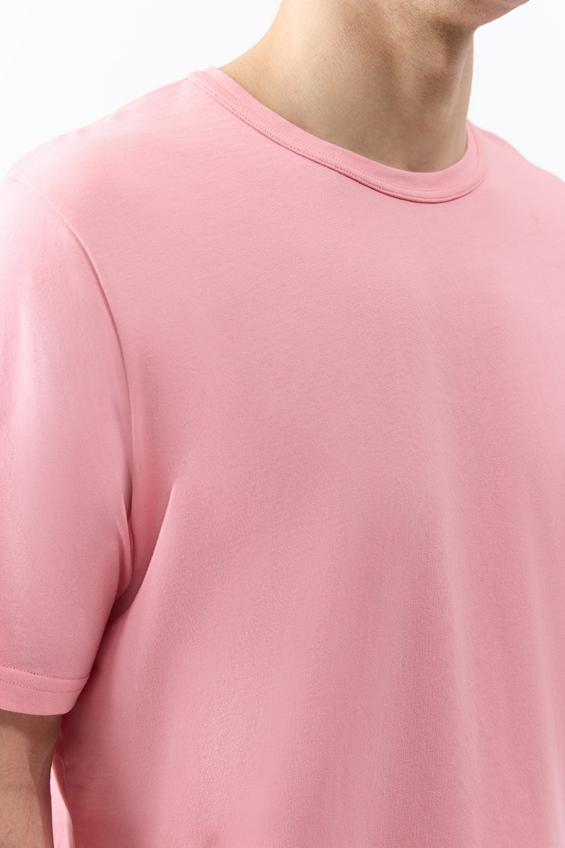 GABRIELA HEARST Bandeira T-shirt in Rosa Organic Cotton outlook