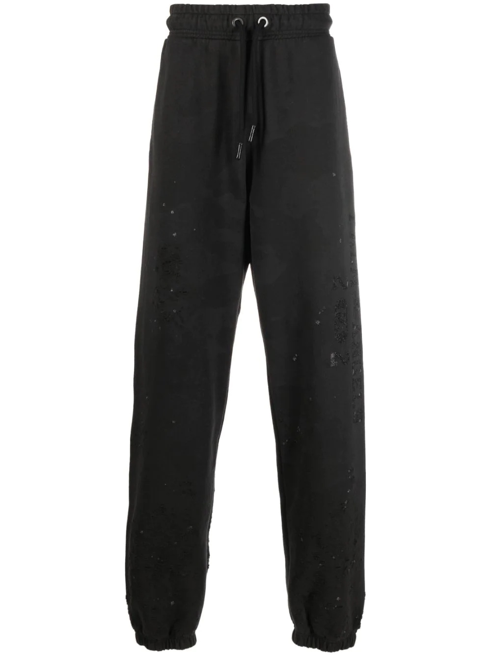 logo-print track pants - 1