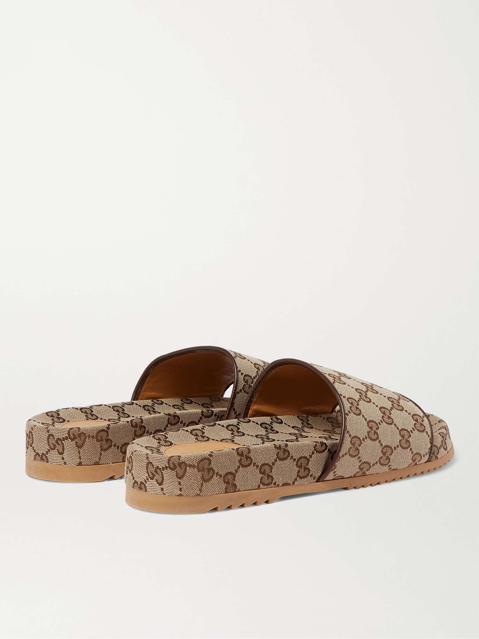 GUCCI CANVAS PRINTED MENS SLIDES - LIKE NEW GUCCI Men main image 4