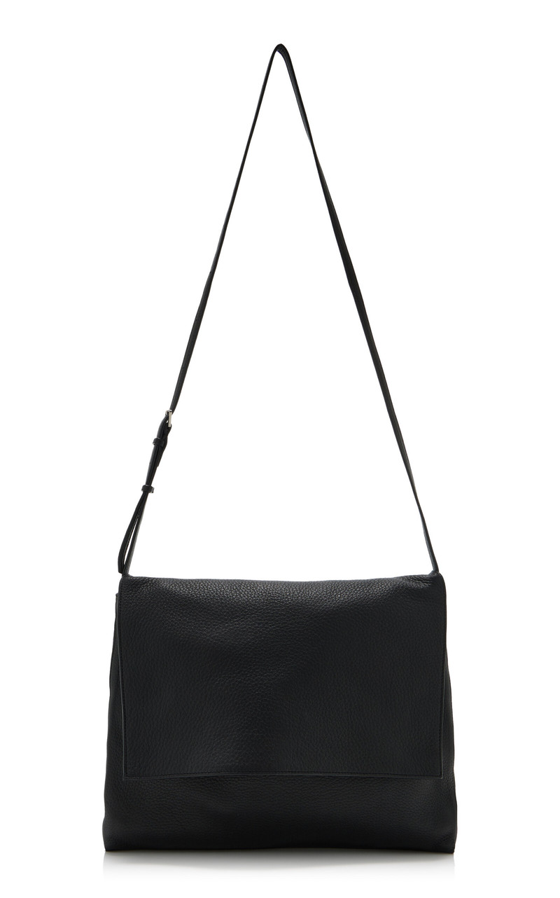 Nan Leather Messenger Bag black - 1