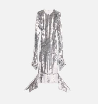 AMI Paris Sequined Ruffled Dress outlook