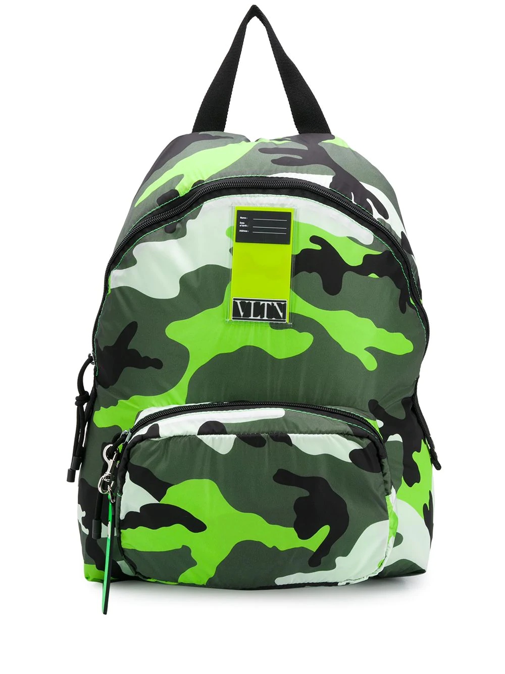 camouflage print backpack - 1