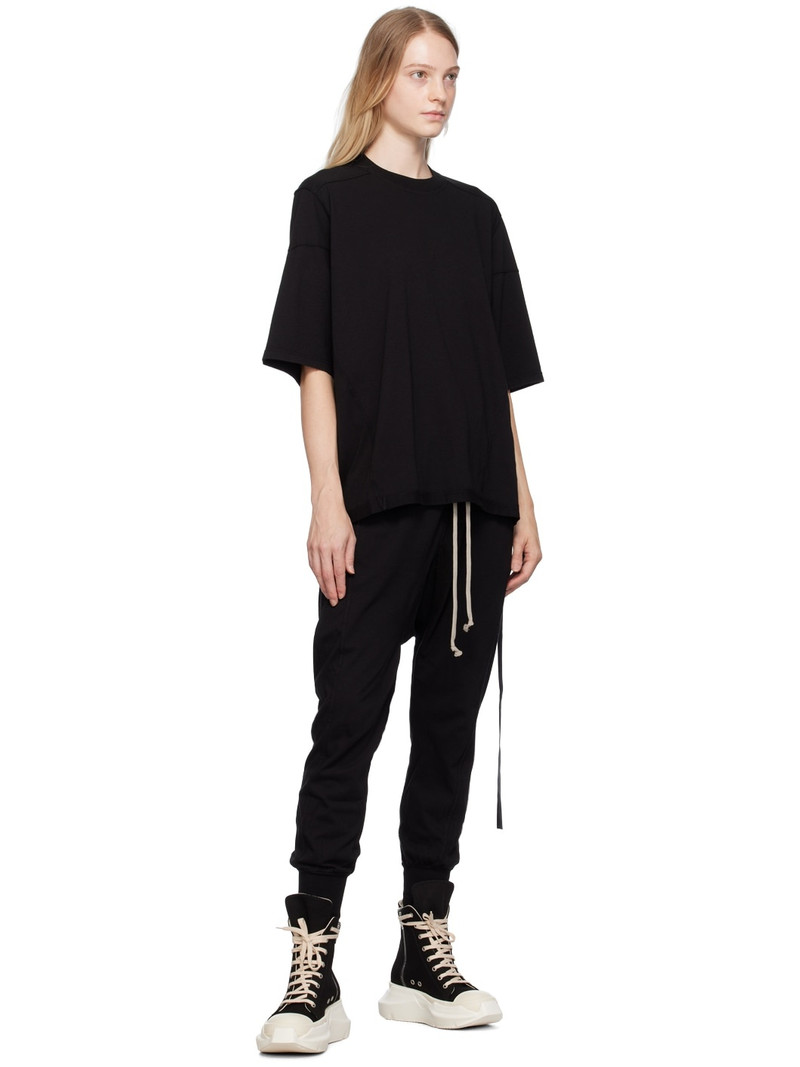 Rick Owens DRKSHDW Black Abstract Sneakers outlook