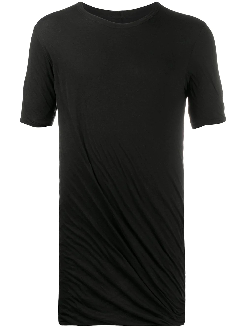 plain fitted T-shirt - 1