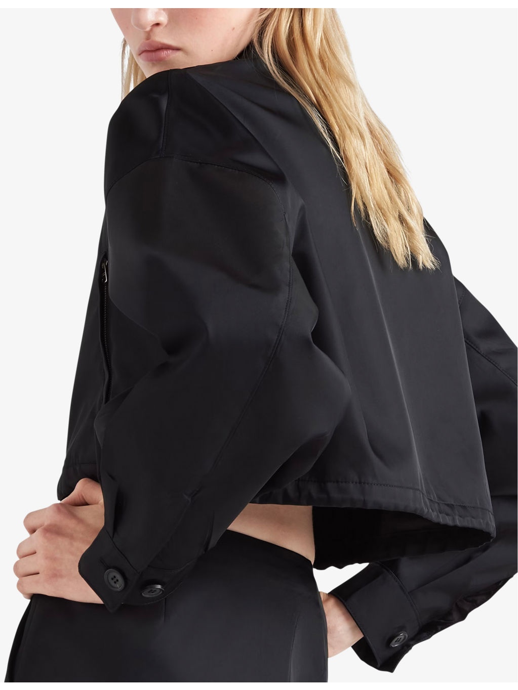 Re-Nylon cropped recycled-nylon jacket - 5