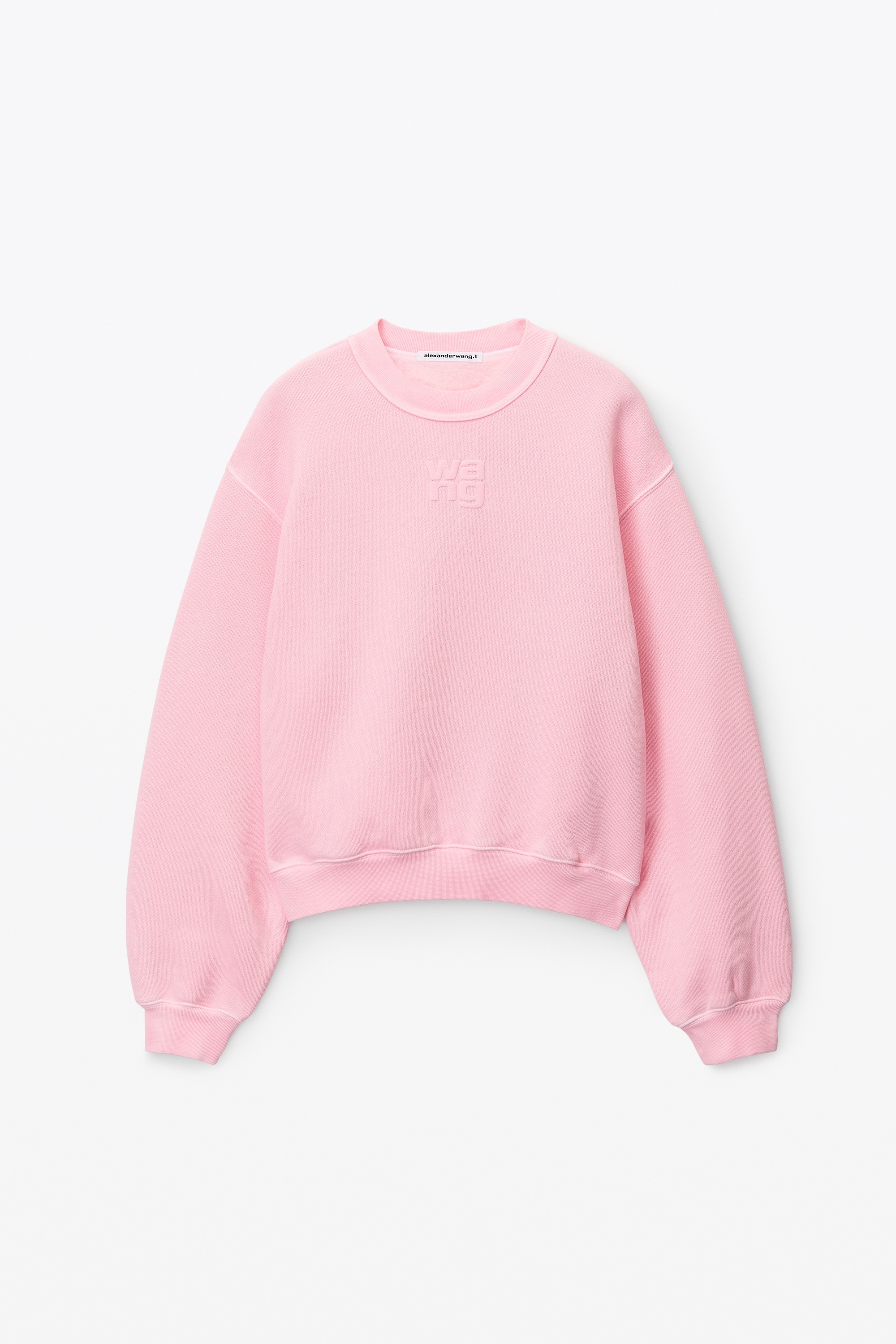 puff logo sweatshirt in terry - 1