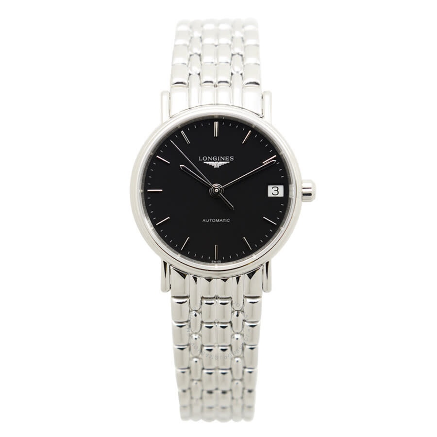 Longines Presence Black Dial Ladies Watch L4.322.4.52.6 - 3