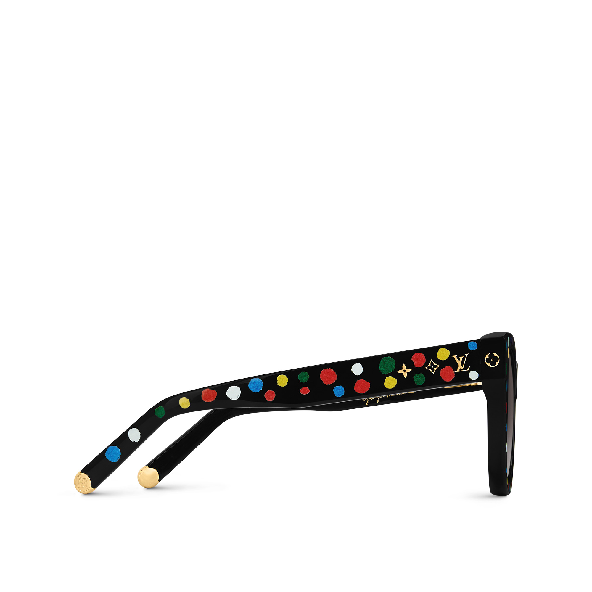 LV x YK My Monogram Square Painted Dots Sunglasses - 4