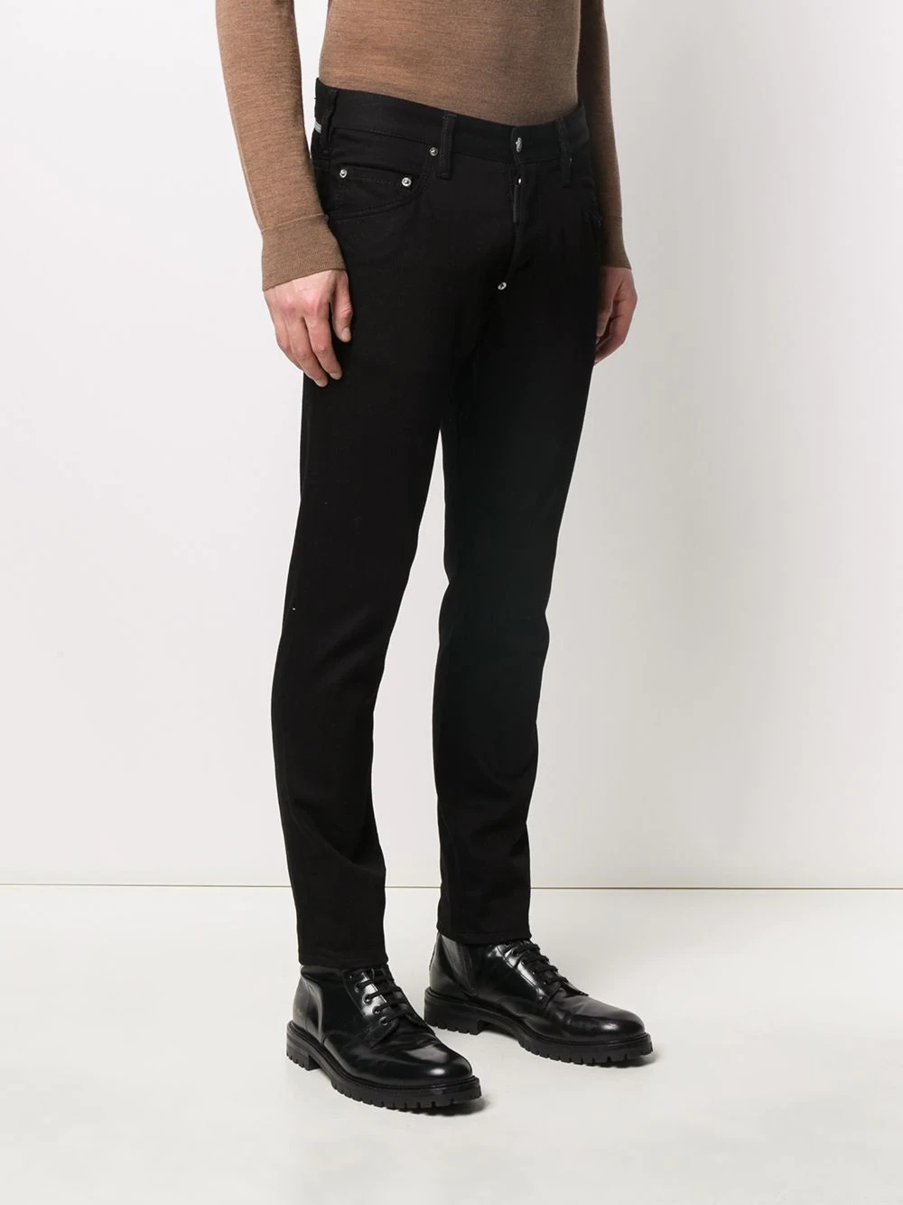 mid-rise slim-fit jeans - 3