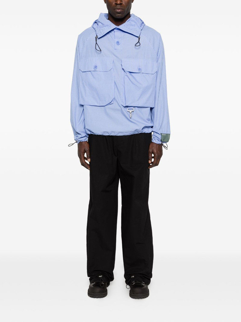 REESE COOPER® striped hooded jacket outlook