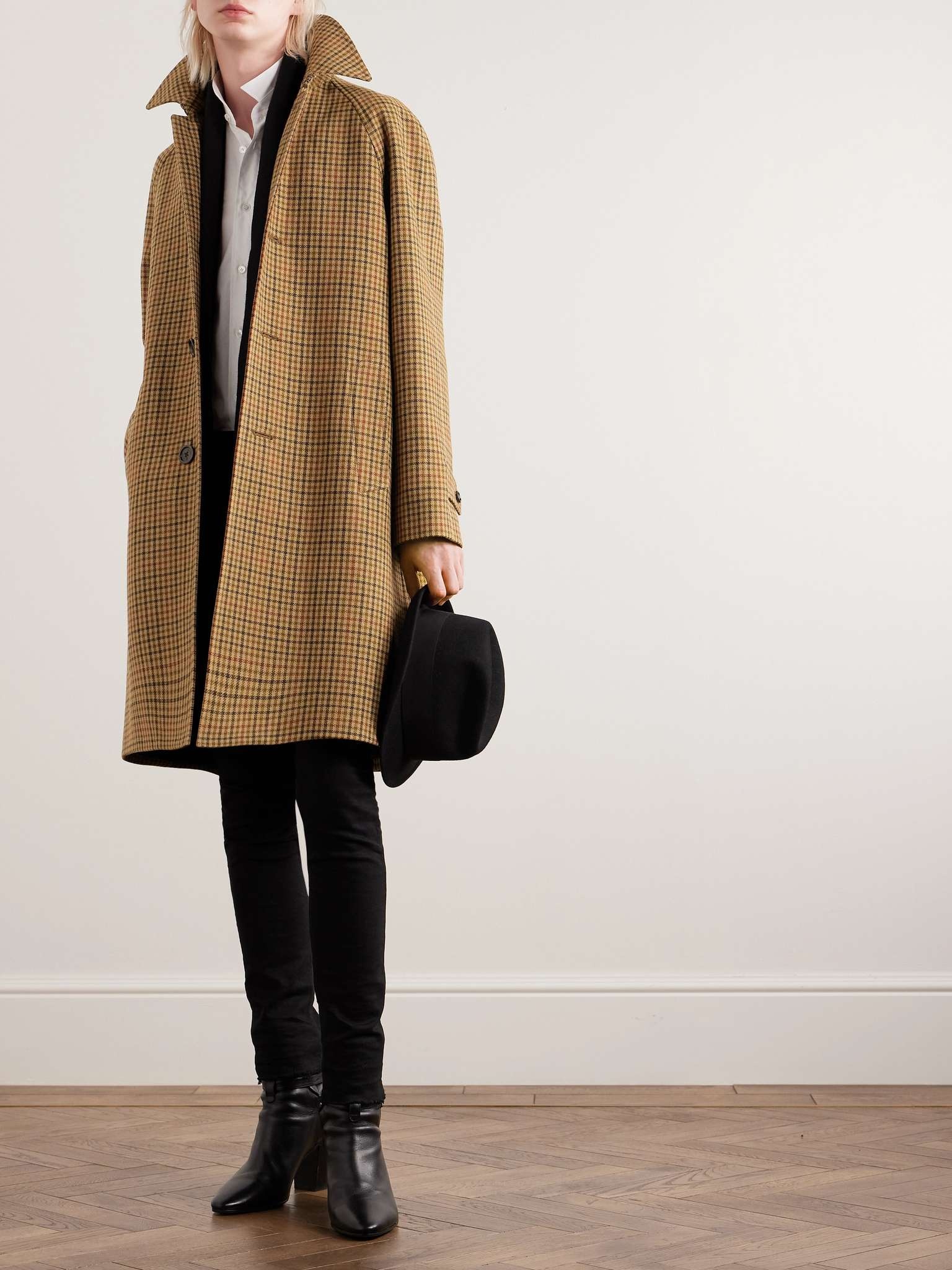 Celine check coat 2025