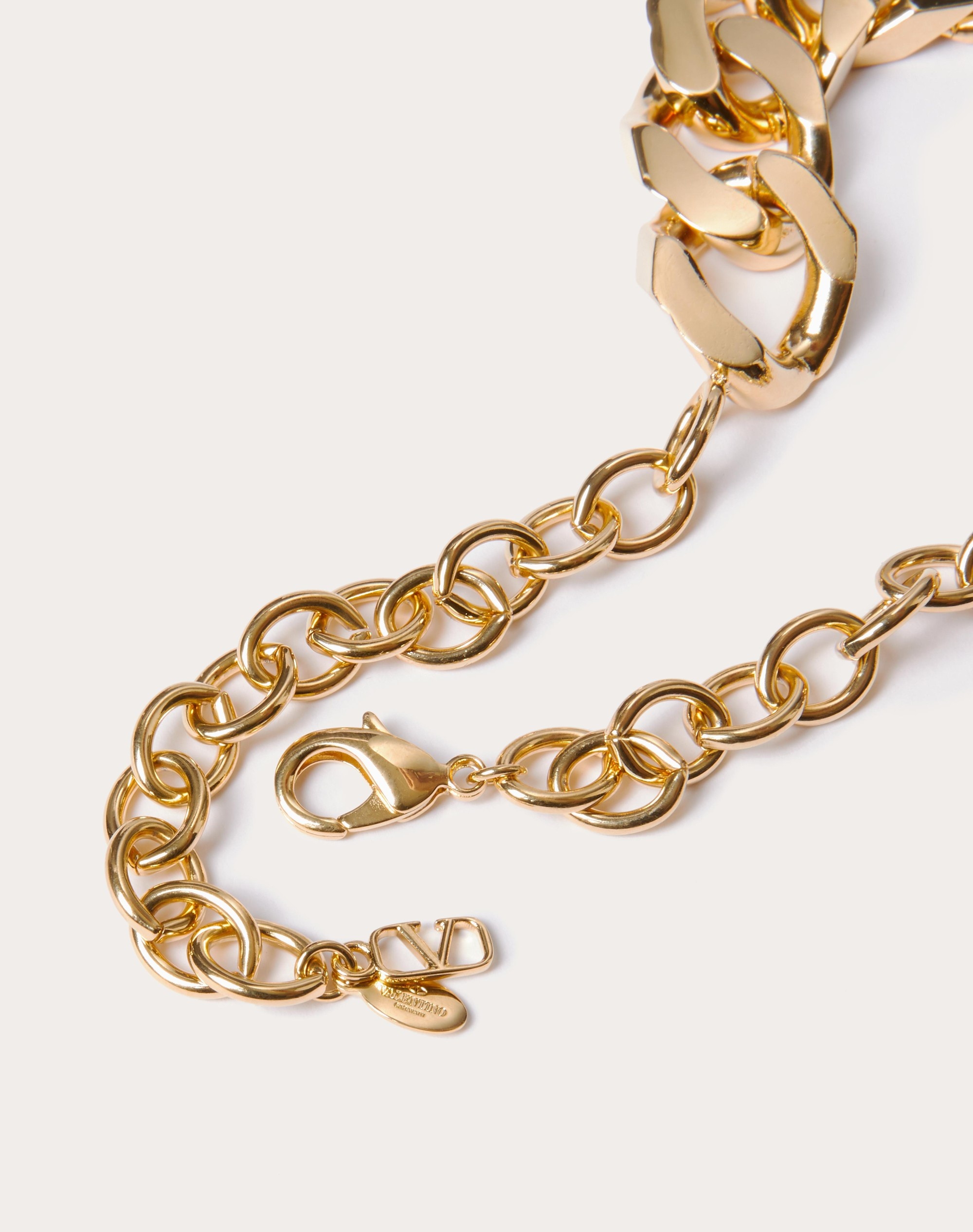 VLOGO METAL CHAIN CHOKER - 4