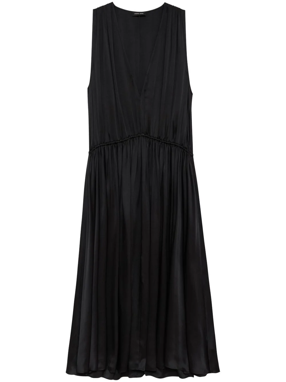 Mia silk maxi dress - 1