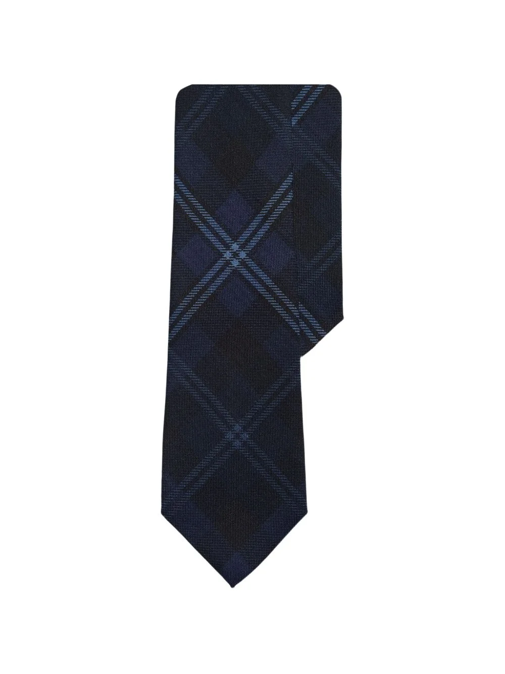 plaid tie - 1