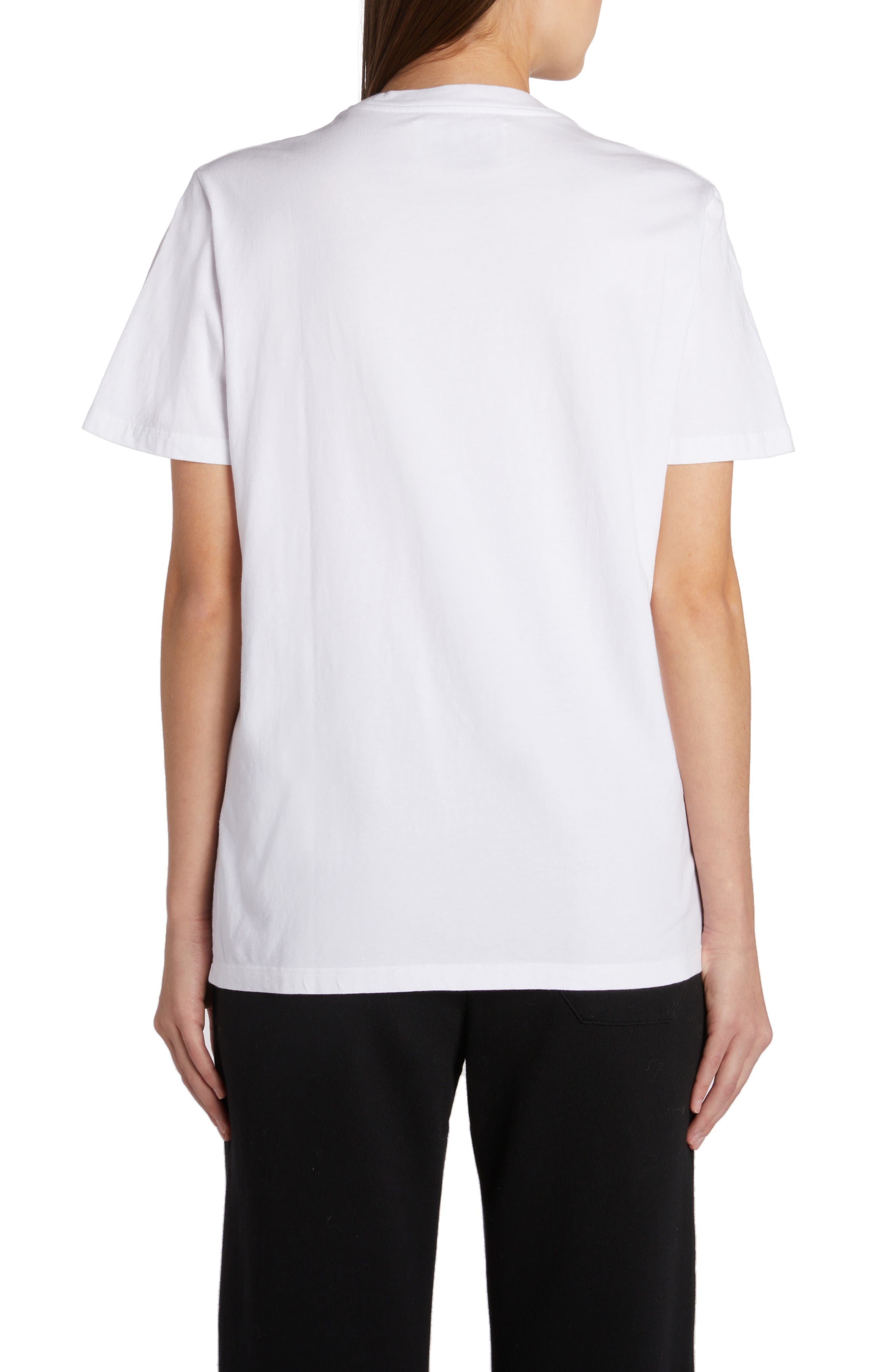 Golden Goose Regular Fit Small Star Logo Graphic T-Shirt in Optic White/Black at Nordstrom - 2