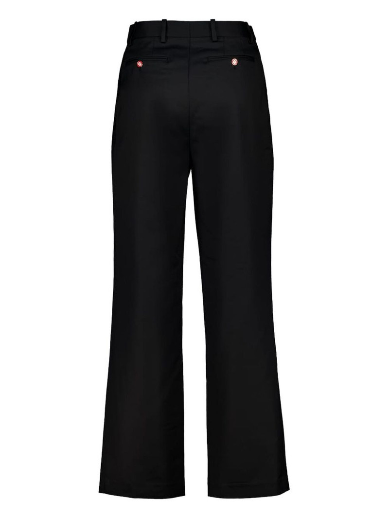CASABLANCA darted tailored trousers outlook