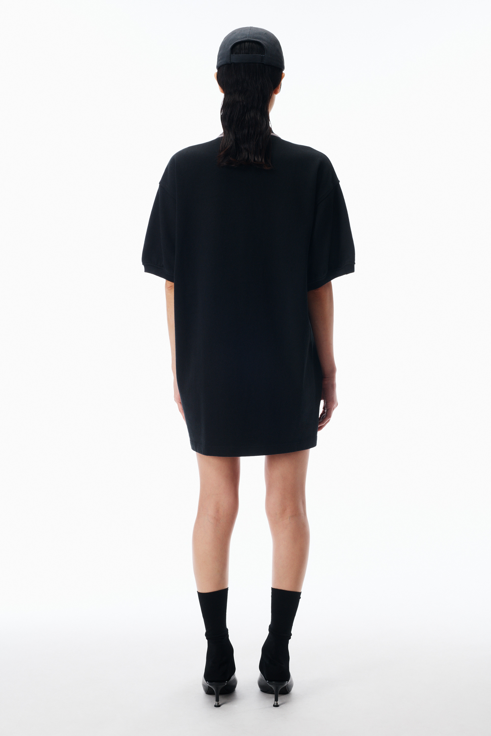 Relaxed Polo Cotton Minidress - 4