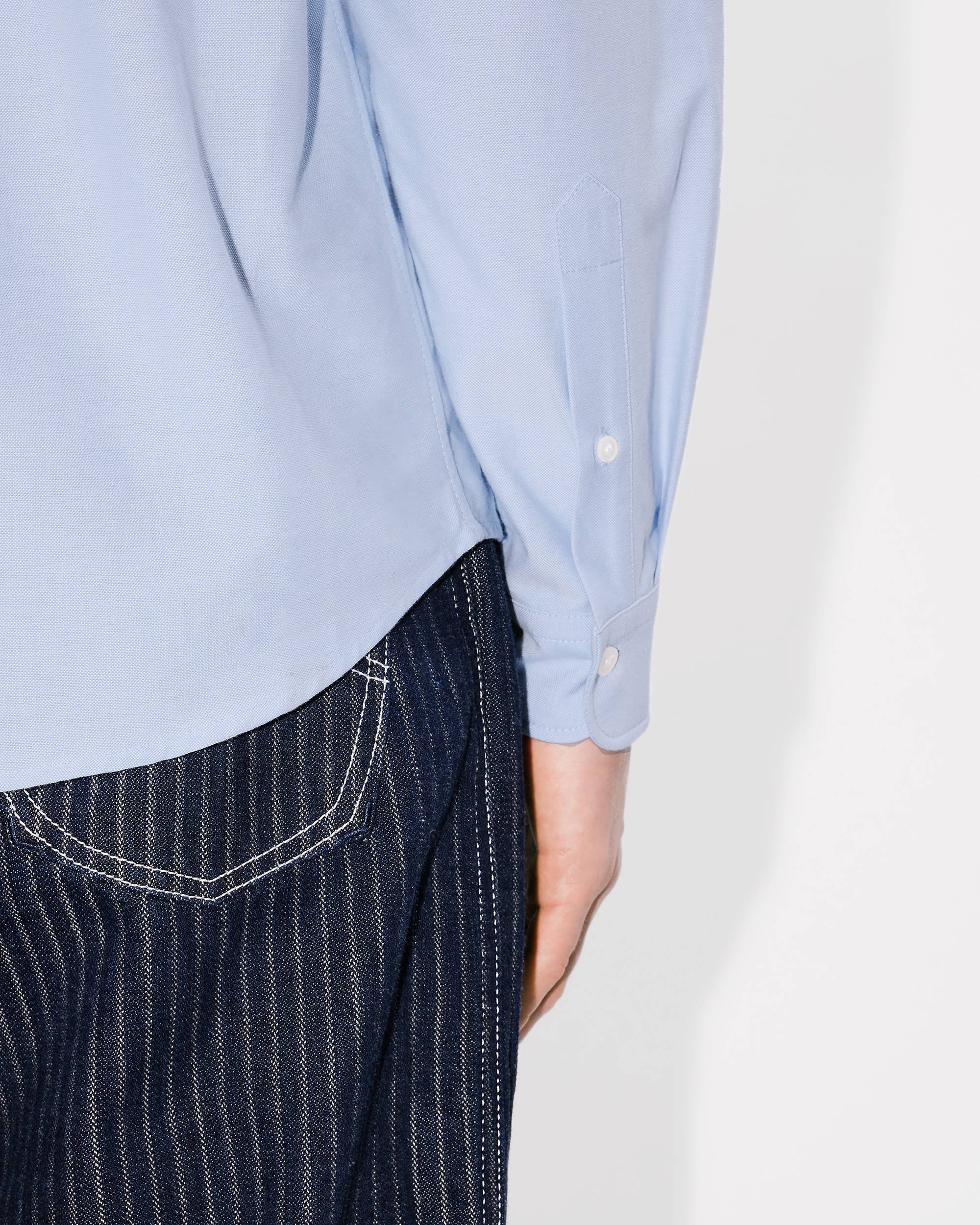 'Boke Flower' embroidered casual shirt - 8