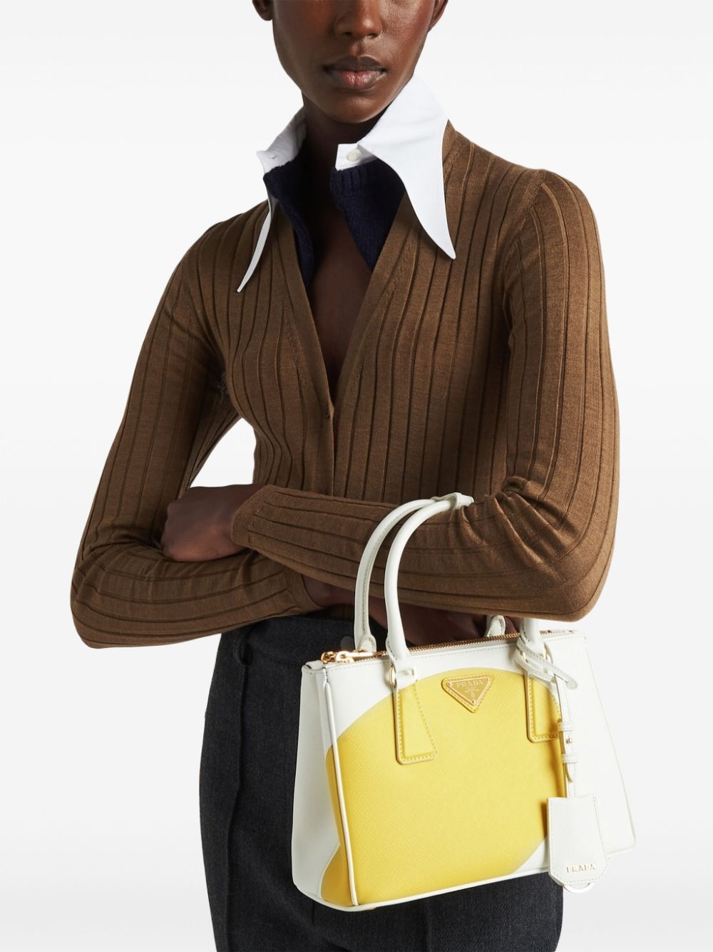 small Galleria leather tote bag - 3