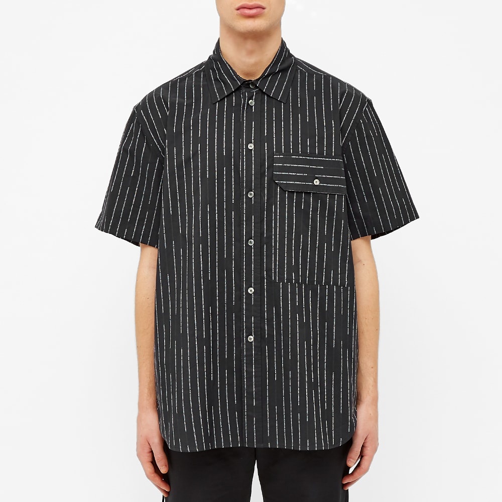 Unravel Project Short Sleeve Stripe Pocket Shirt - 4