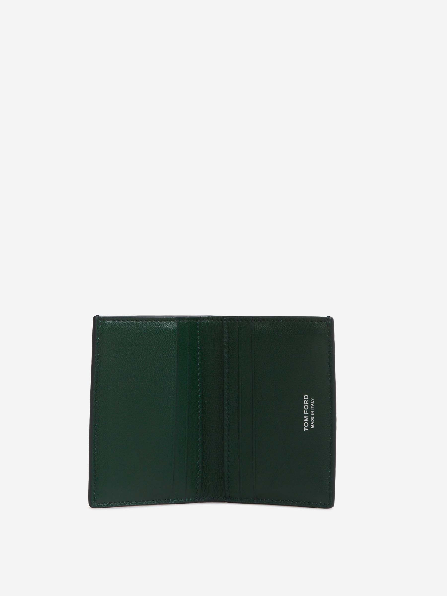 FOLDABLE LEATHER CARDHOLDER - 4