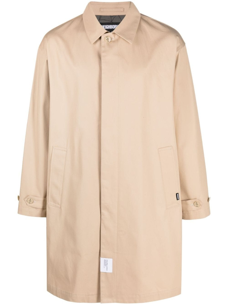 Balcollar single-breasted coat 1