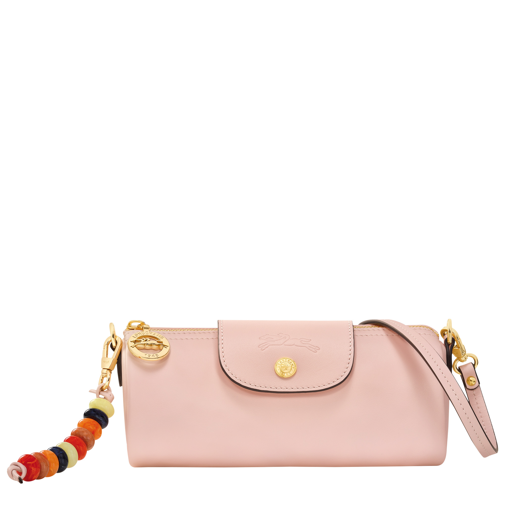 Le Pliage Xtra S Crossbody bag Nude - Leather - 5