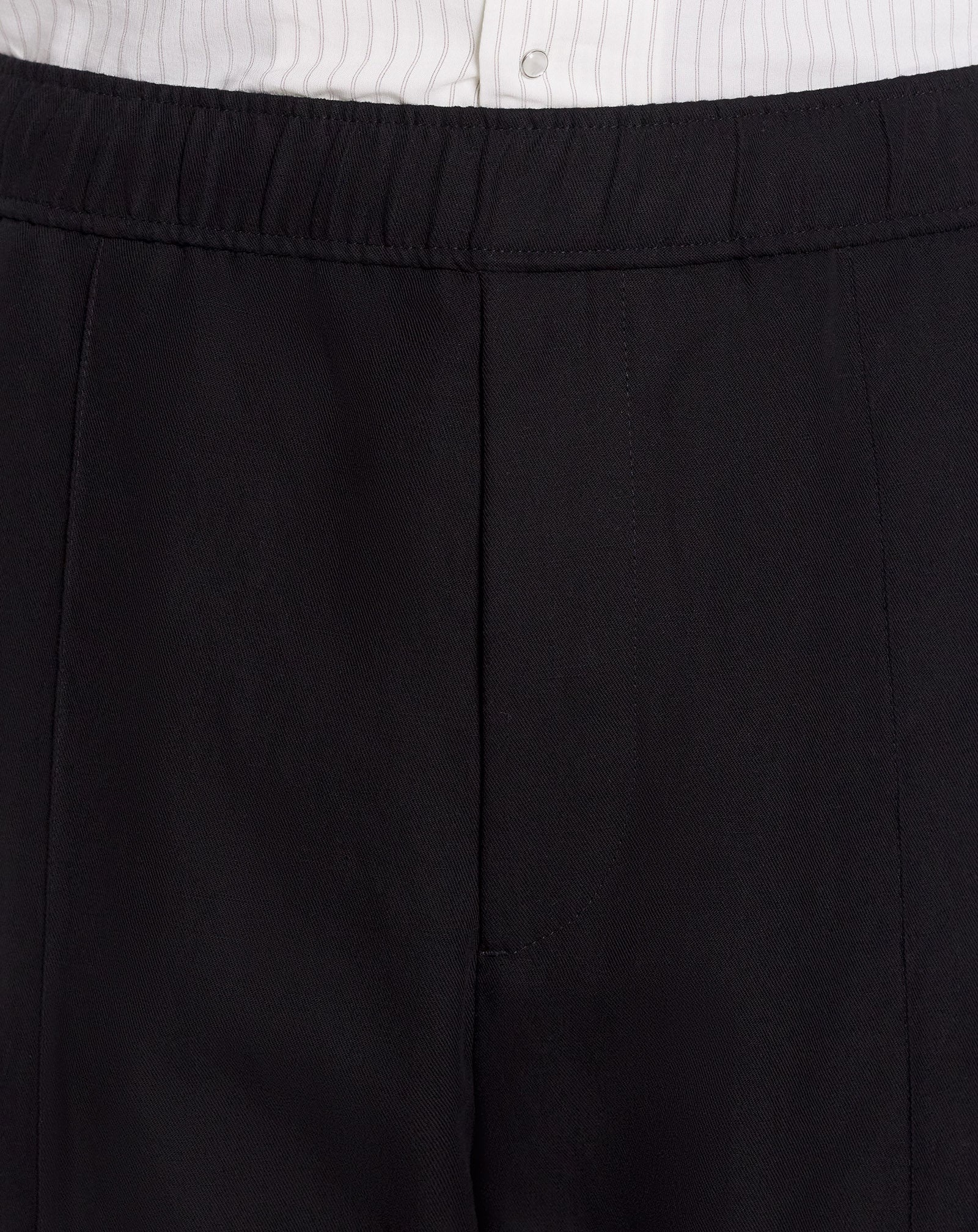 SUIT PANTS WITH AN ELASTICATED WAISTBAND - 5