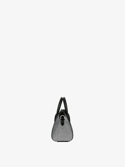 Givenchy MICRO ANTIGONA BAG IN SATIN WITH STRASS outlook