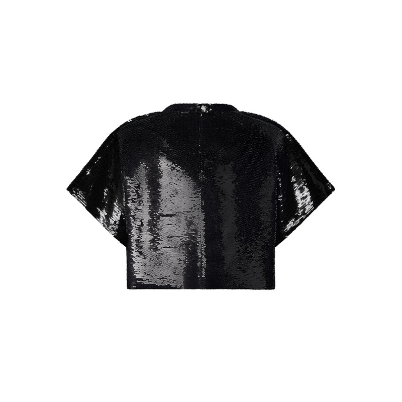 LV Circle Sequin Crop Top 3