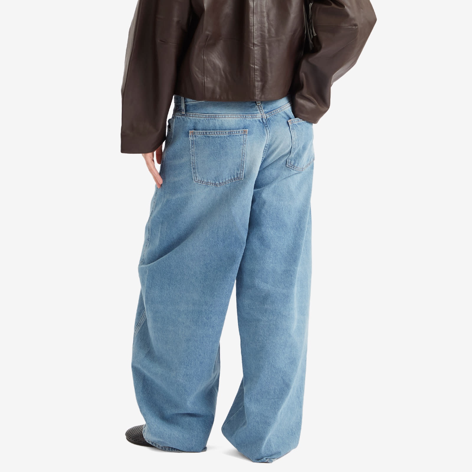 St. Agni Mid Rise Balloon Jeans - 3
