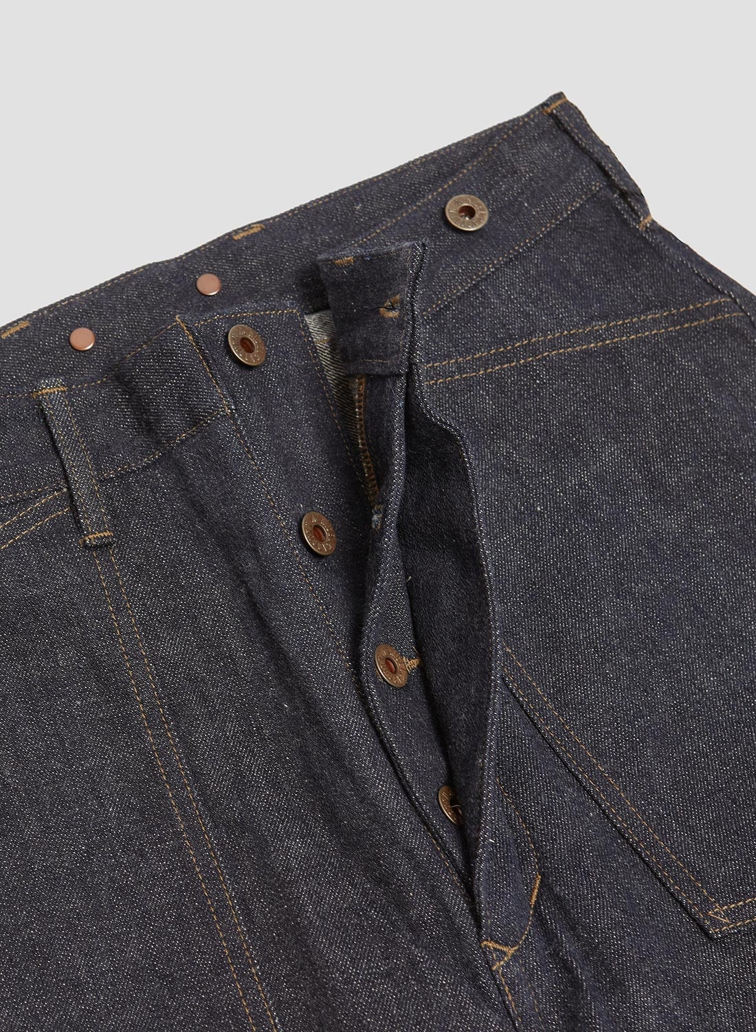 30s US Army Denim in Indigo - 4