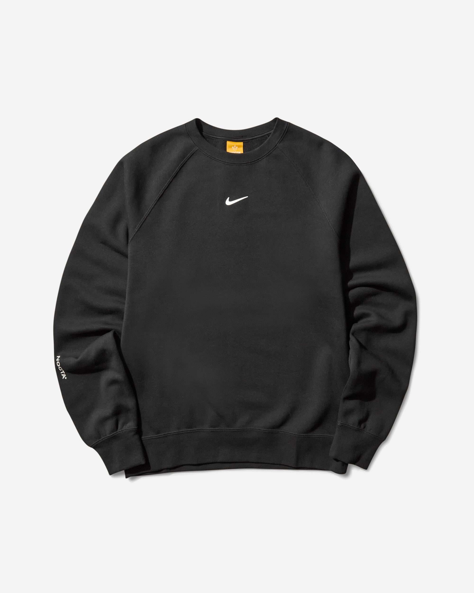 Men's NOCTA Fleece Crewneck Sweatshirt Black - 1