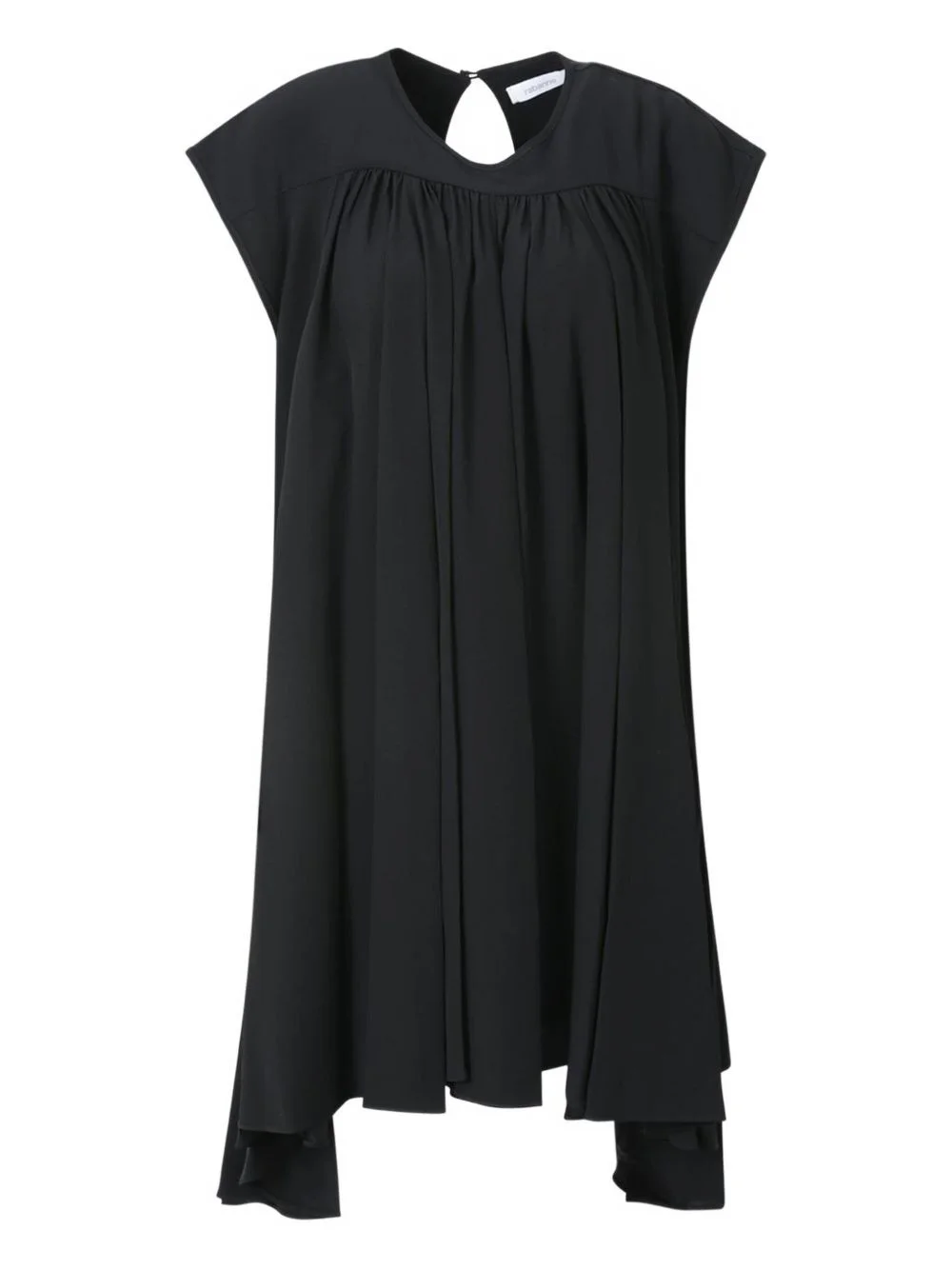 ruched mini dress - 1