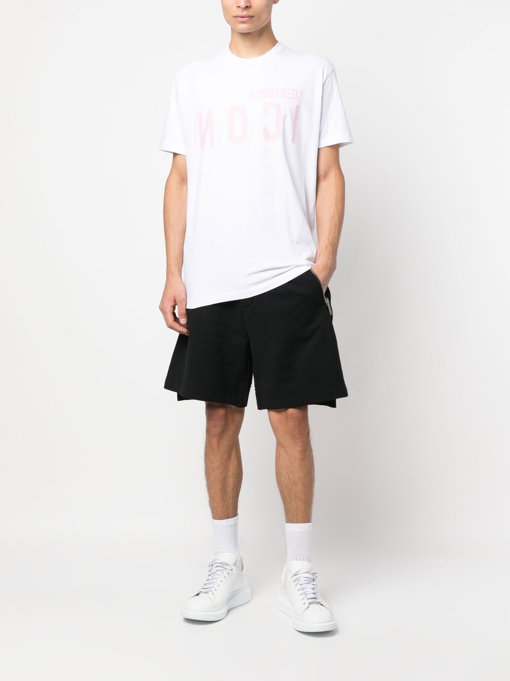 mirrored-logo T-shirt - 2
