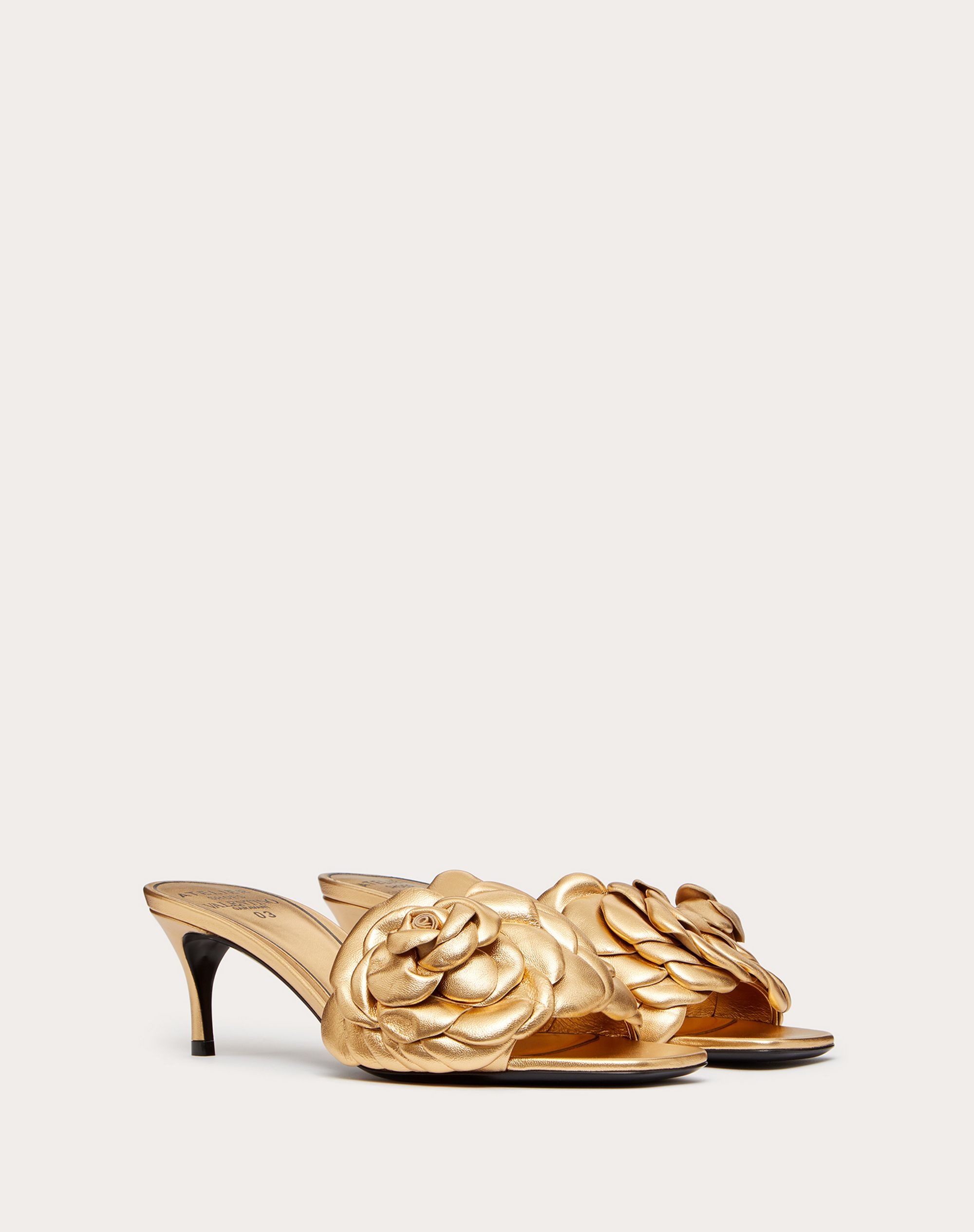 Valentino Garavani Atelier Shoes 03 Rose Edition Slide Sandal 55 mm - 2