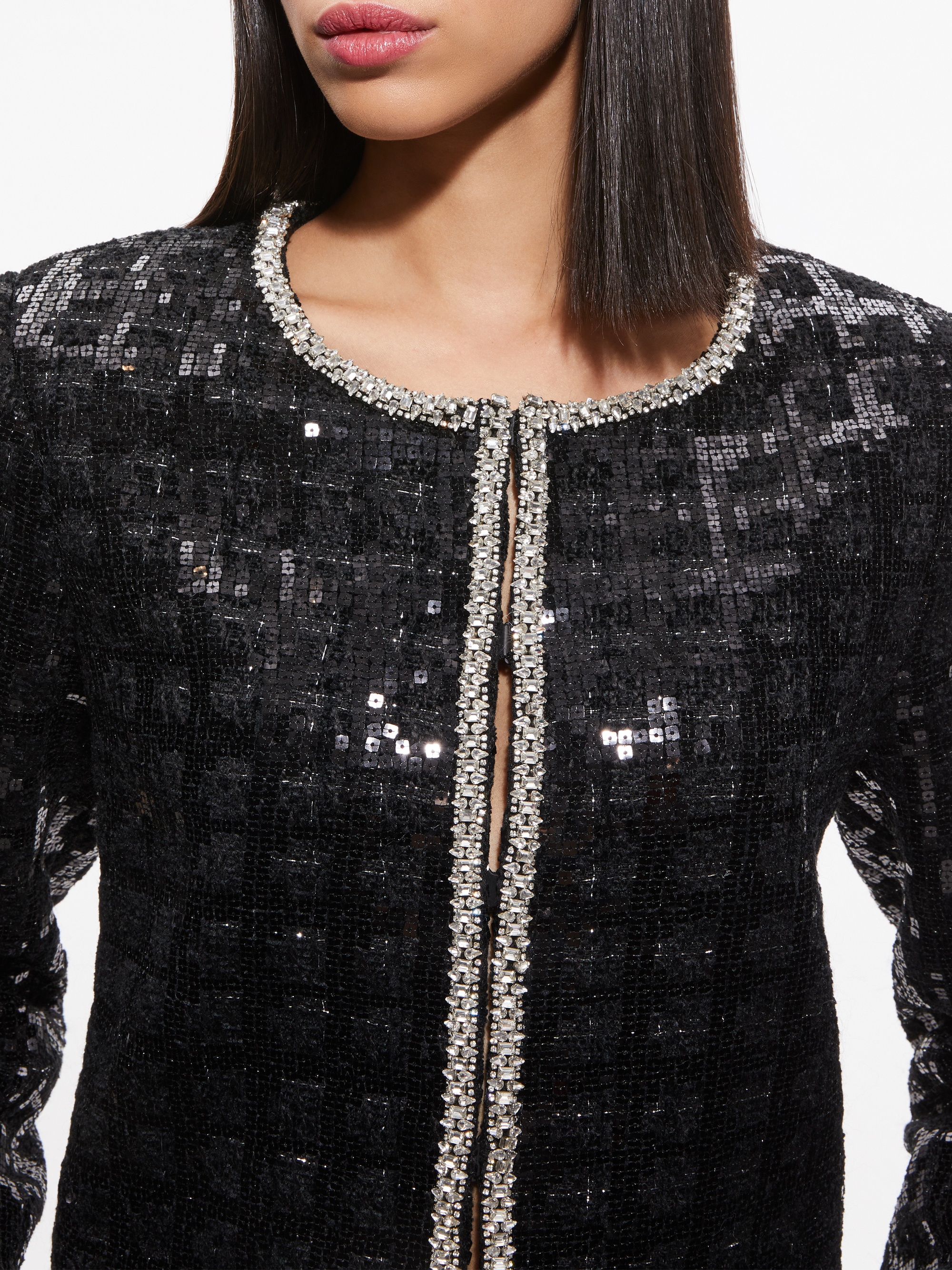KIDMAN SEQUIN TWEED JACKET - 4