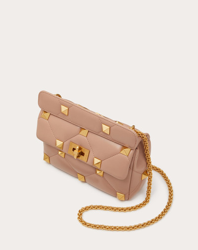 Valentino MEDIUM ROMAN STUD THE SHOULDER BAG IN NAPPA WITH CHAIN outlook
