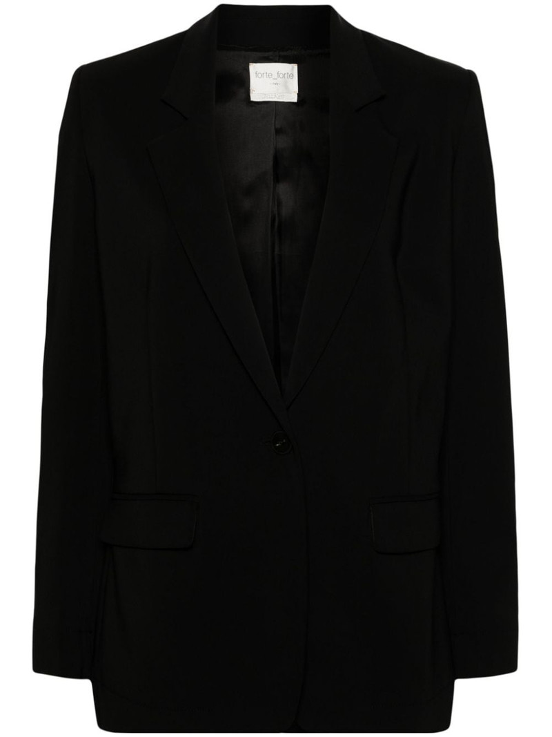 tailored single-breasted blazer 1