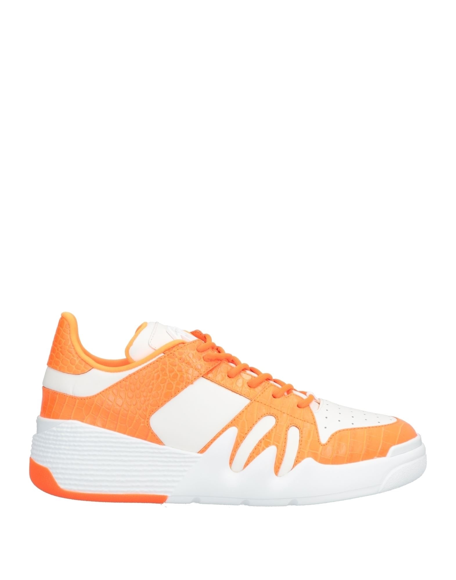 Orange Men's Sneakers - 1