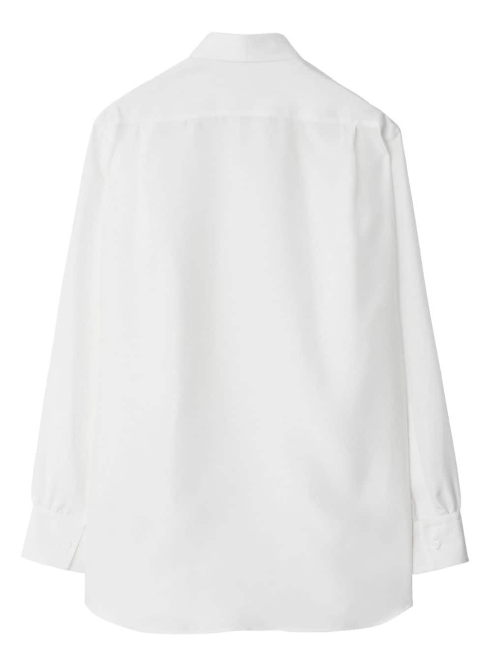 long-sleeve silk shirt - 2