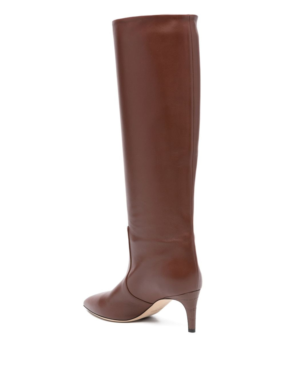 70mm leather knee-high boots - 3
