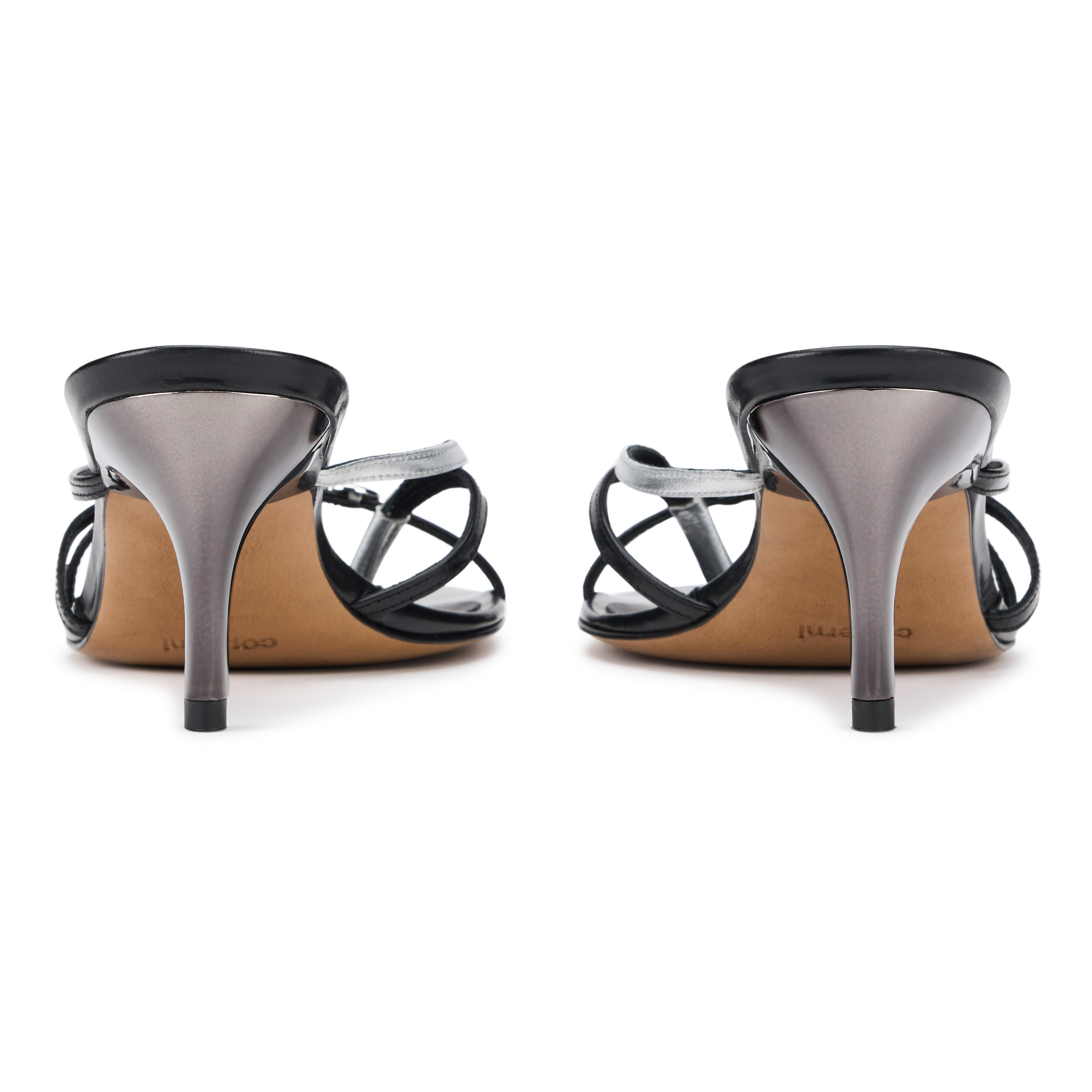 Low Strap Heeled Sandals - 4