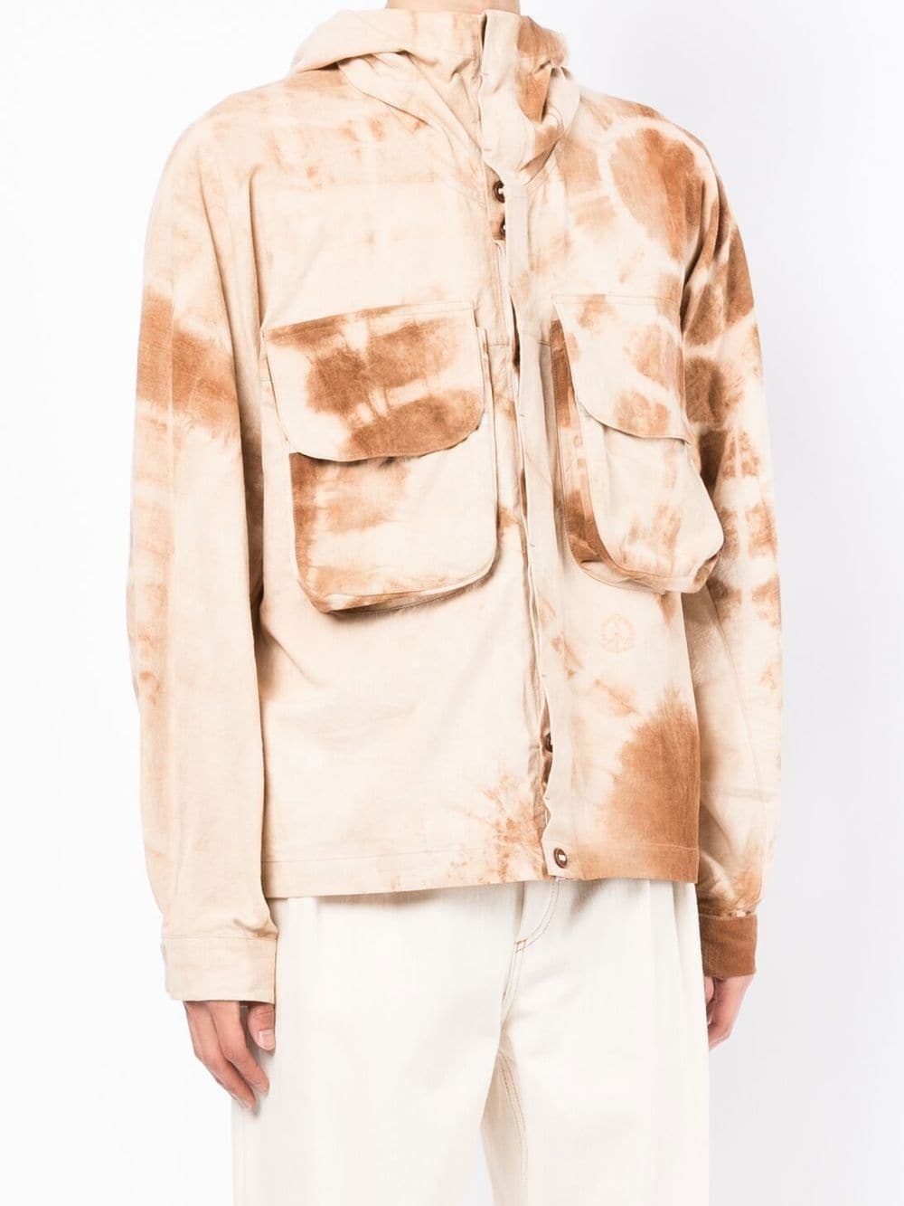 Forager tie-dye hooded jacket - 3