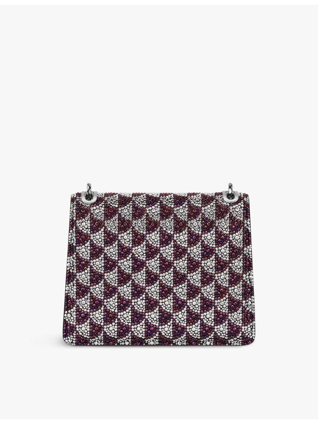 Serpenti Forever Day-to-Night small crystal and leather shoulder bag - 3