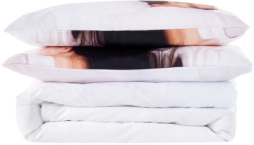 White Nº12 Couple Bedding Set, King - 1